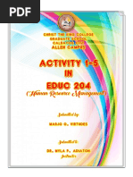 Activity 1-5 HRM