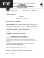 PROYECTO - 7 Bailes Típicos Del Ecuador Séptimo Año