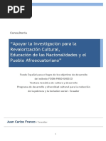 Estudio Antropologico Nacionalidades y Pueblo Afro de Sucumbios 1