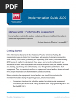 Implementation Guide 2300: Standard 2300 - Performing The Engagement