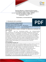 Guía de Actividades y Rúbrica de Evaluación - Unidad 3 - Fase 4 - Resultados y Recomendaciones