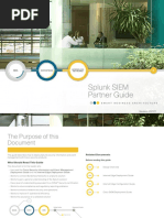 Splunk SIEM Partner Guide: Revision: H1CY11