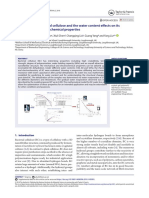 Dehydration of Bacterial Cellulose and The Water Content e Ects On Its Viscoelastic and Electrochemical Properties