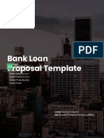 Bank Loan Proposal Template