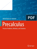 Mehdi Rahmani-Andebili - Precalculus - Practice Problems, Methods, and Solutions (2021)