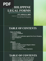 Philippine Legal Forms