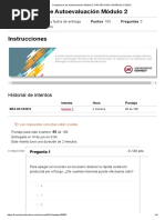 Cuestionario de Autoevaluación Módulo 2 - PROTECCION CONTRA EL FUEGO