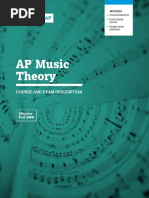 AP Music Theory Course and Exam Description