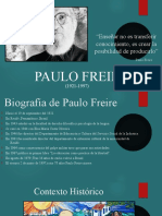 Presentación Paulo Freire