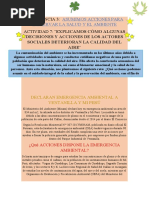 Explicamos Cómo Algunas Decisiones Y Acciones de Los Actores Sociales Deterioran La Calidad Del Aire