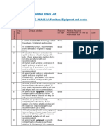 Project Completion Check List - 2222 - (For WATER)