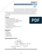 Shouding: 1Mhz, 2A Step-Up Current Mode PWM Converter