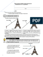 Learning Activity Sheet in Mathematics 9 Worksheet No. 3, Quarter 4