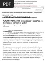 FUTUROS PENSADOS - Encrucijadas y Desafíos en Tiempos de Pandemia Global