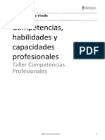 Competencias, Capacidades y Habilidades Profesionales