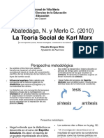 Sistematización Del Texto de Abatedaga Merlo PP