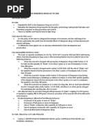 R.A. 9165 Comprehensive Dangerous Drugs Act of 2002 JULY 4, 2002 Repealing Ra 6425