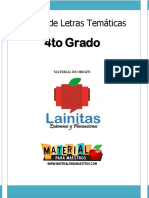 4to Grado Sopa de Letras Bloque5