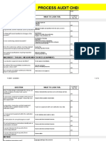 Process Audit Checklist: What To Look For: Materials Control