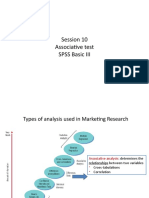 Session 10 Associative Test Spss Basic Iii