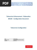 Sample Template - BR100 - Configuration and Setup Document - Teleservice