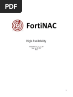 FortiNAC High Availability