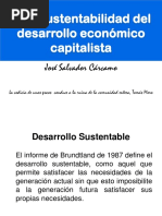 La Insustentabilidad Del Desarrollo Econï¿ Mico Capitalista CM2 Octubre 2016