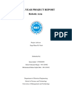 Final Year Project Report Robotic Arm