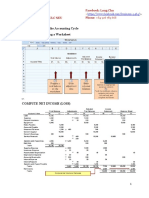 Chapter 4: Completing The Accounting Cycle 1. Steps in Prepareing A Worksheet