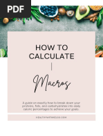 Macro Calculations