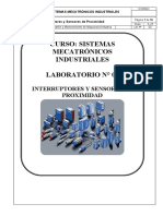 Lab 02 - Interruptores y Sensores de Proximidad