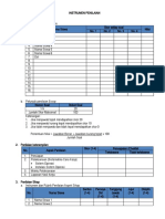 Instrumen Dan Evaluasi Penilaian Materi Sistem Operasi