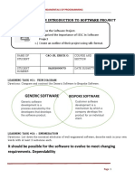 Generic Software: Chapter 10: An Introduction To Software Project