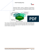 ETAP Workshop Notes 3D Database: Theoretical Concepts