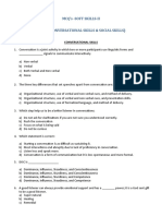 MCQ Sos-2 Unit 2