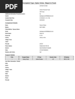 Complaint Type:Cyber Crime / Report & Track: Complainant Details