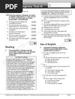 Units 1-5 Progress Test A: Macmillan Education Pobrano Przez Użytkownika Iwona Szulik 140979