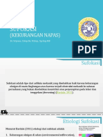 Sufokasi (Kekurangan Napas) - Presentasi