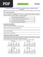 SEMANA 06 - DÍA 1 - Ubicamos A La Unidad de Millar en El Tablero de Valor Posicional - MATEMÁTICA - LUNES 19 DE ABRIL