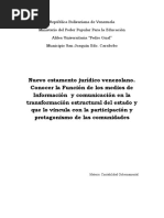 Marco Legal para Los Medios de Comunicación