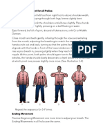 Opening and Closing Movement