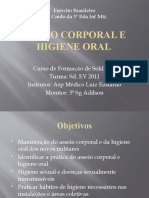 Asseio Corporal e Higiene Oral