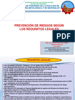 Prevencion de Riesgos Segun Los Requisitos Legales