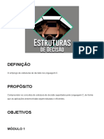 Estruturas de Decisão