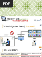 SOP For Students (Laptop) Basic