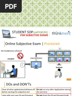 SOP For Students (Laptop)