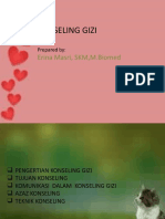 Konseling Gizi (Konsep Umum)