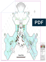 Showing Full Plan Duct Layout 2021-6-30 5-J311-Partitions - and - Ceilings East Wing For Elec AC-Ground Floor EAST WING