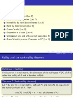 Linear Algebra Week 3