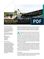 Geotextiles: Product Data